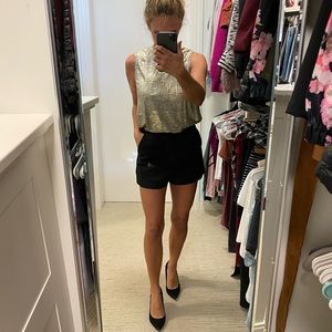 Anthropology sleeveless gold tank.  Size M.